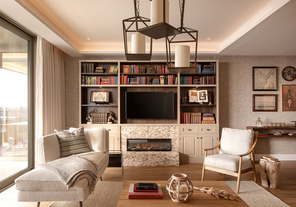 bespoke living room design surrey
