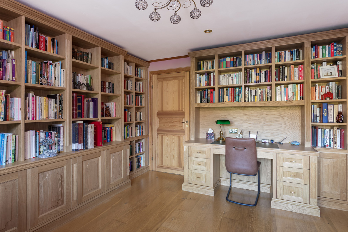 Oak-home-office-and-library